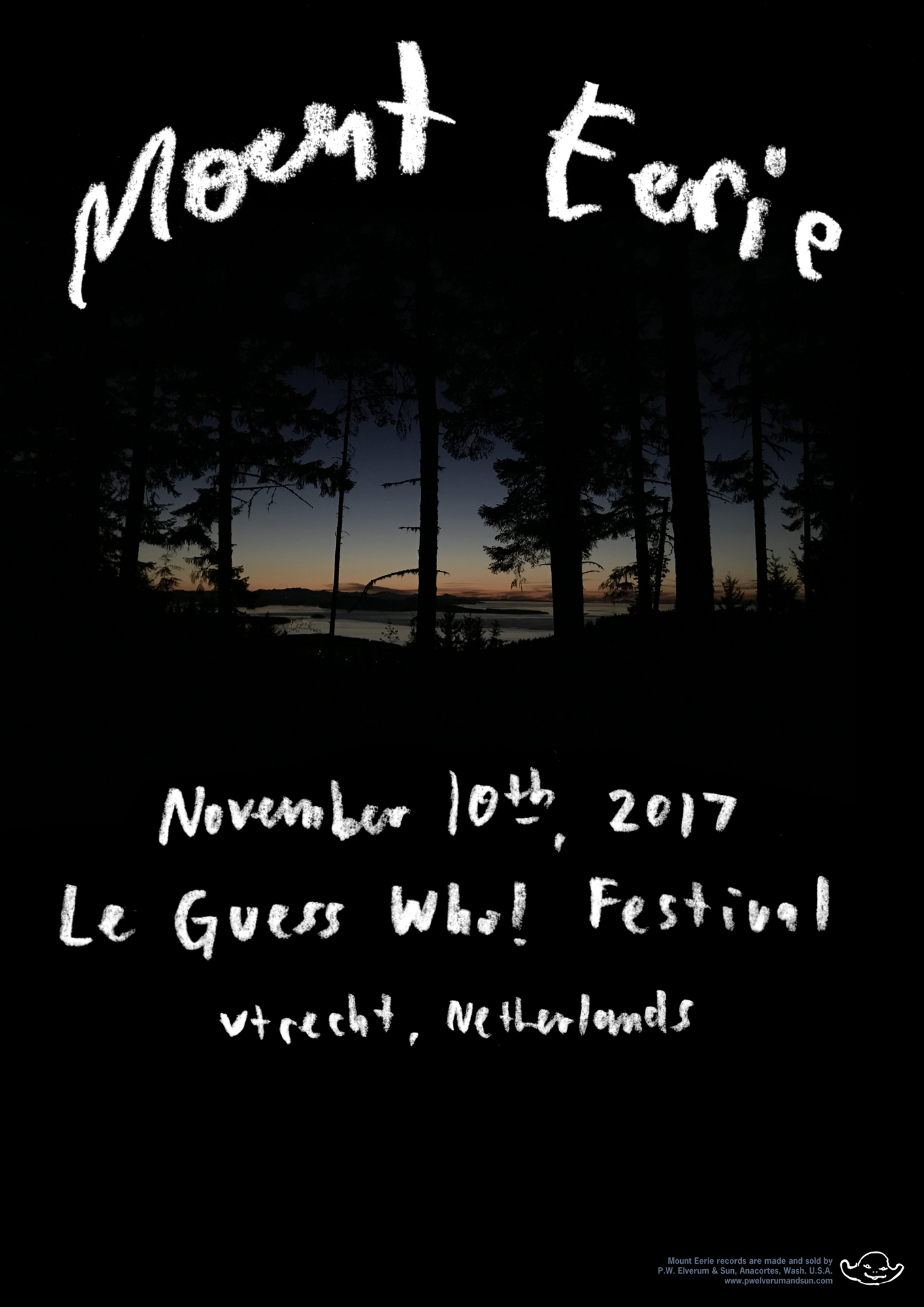 Important info about Mount Eerie's performance at Le Guess Who? 2017